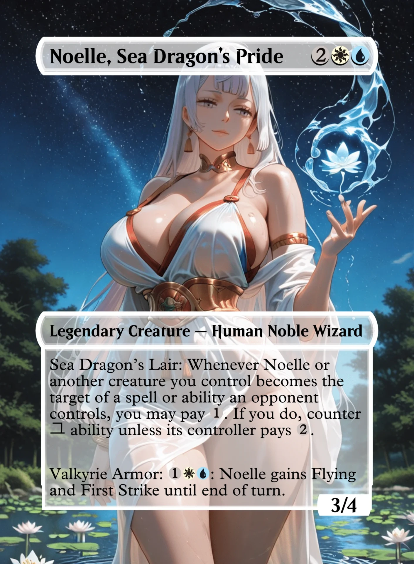 Black Clover holographic card sample