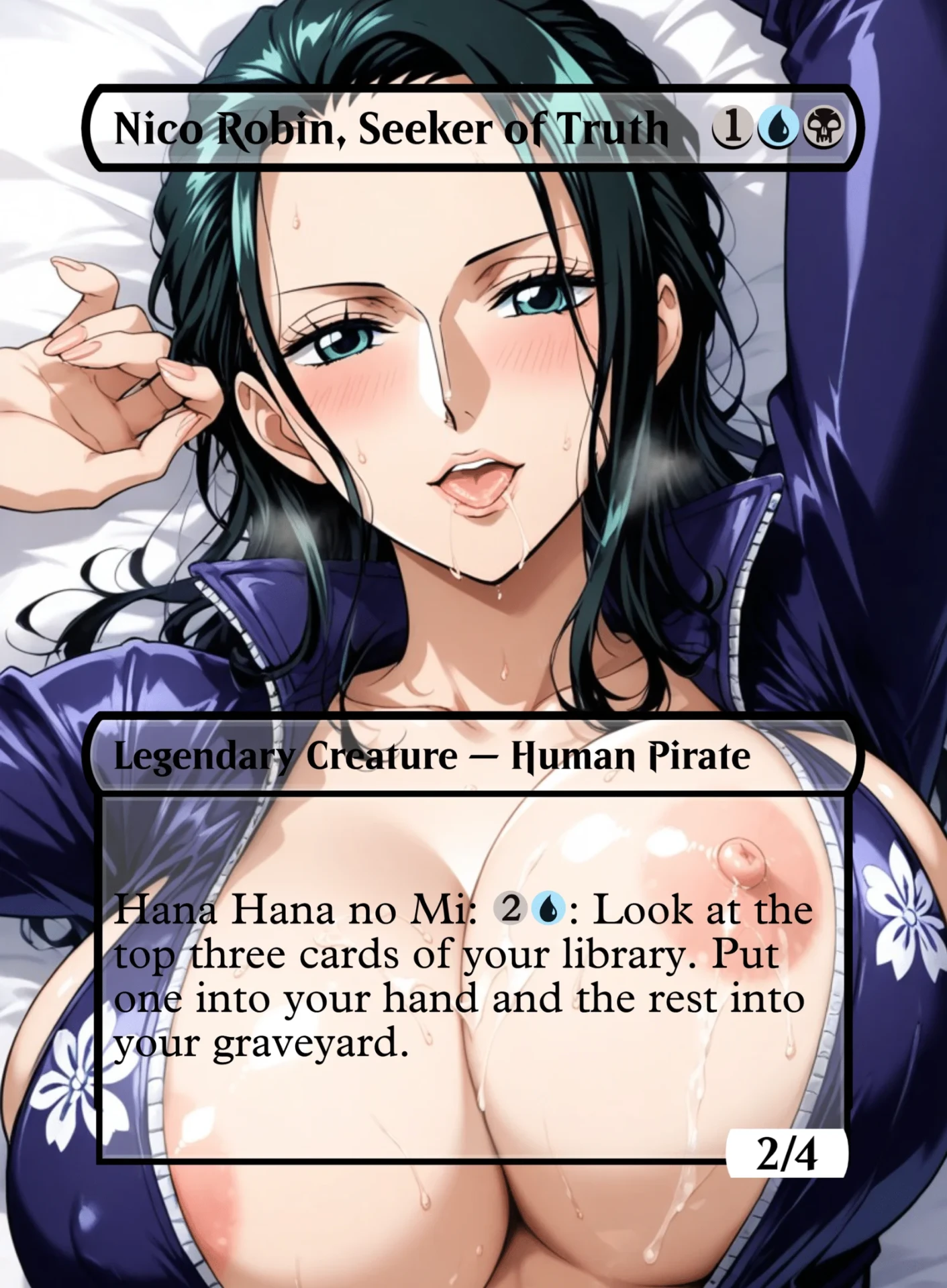 Nico Robin, Seeker of Truth — holographic One Piece card