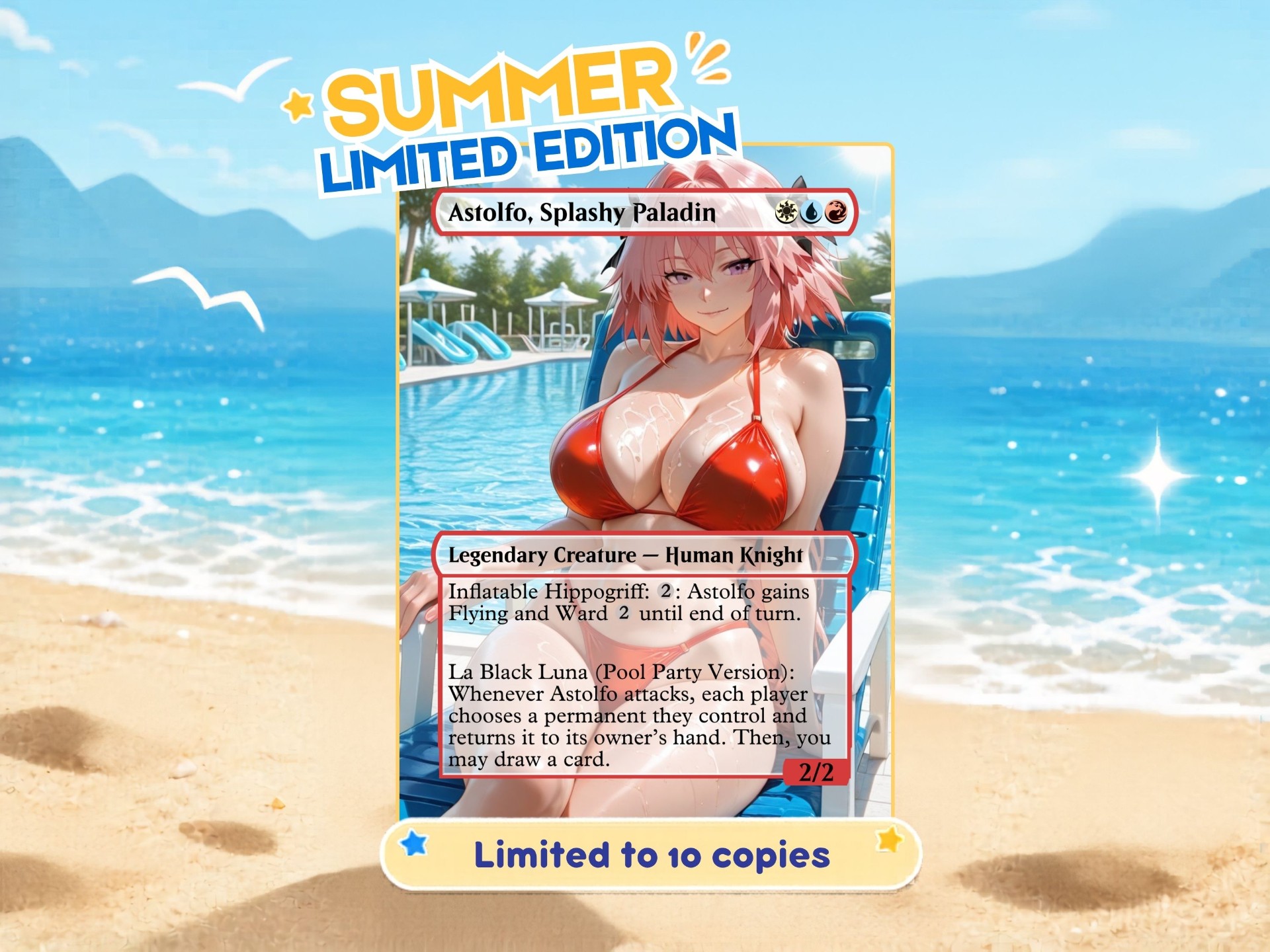 Astolfo, Splashy Paladin